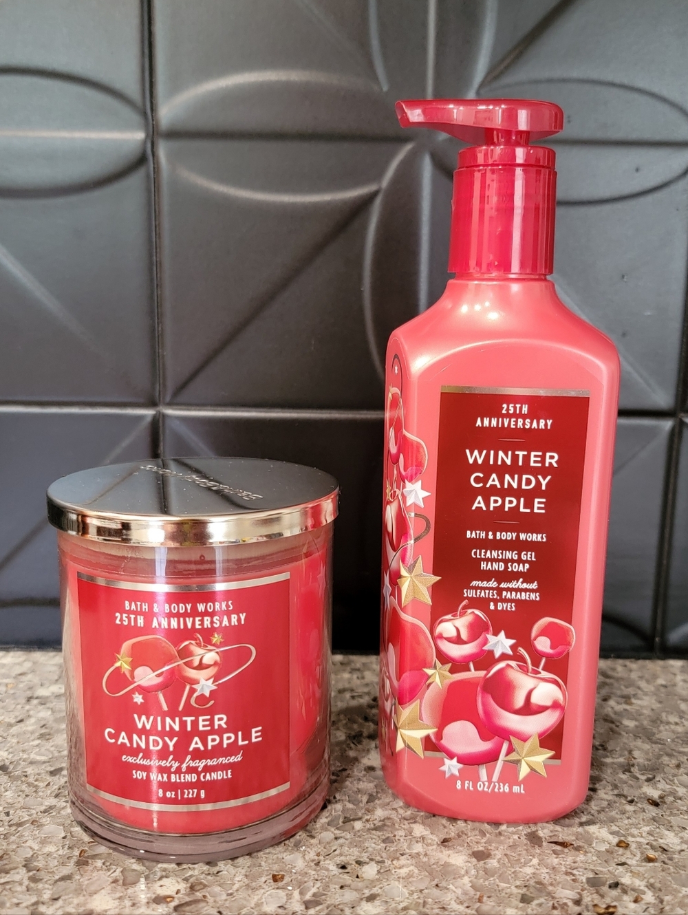 Bath & Body Works WINTER CANDY APPLE duo